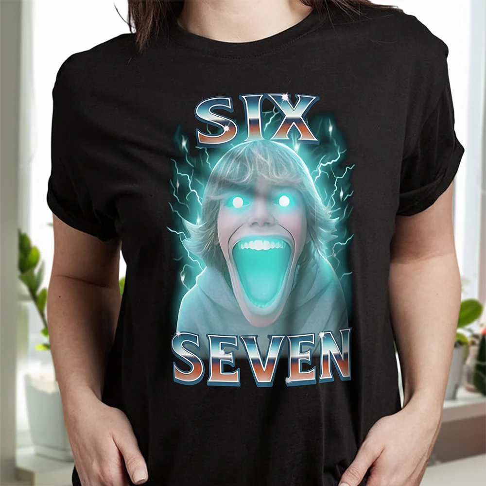 Funny Six Seven The Mason 67 Kid Gen Alpha Meme Dark Shirt HO82 900498 - Image 2