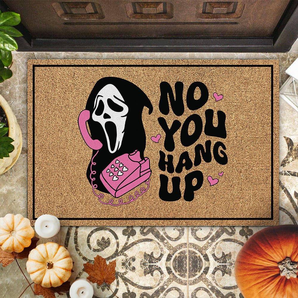 Ghost Halloween No You Hang Up Doormat HO82 893294 - Image 2