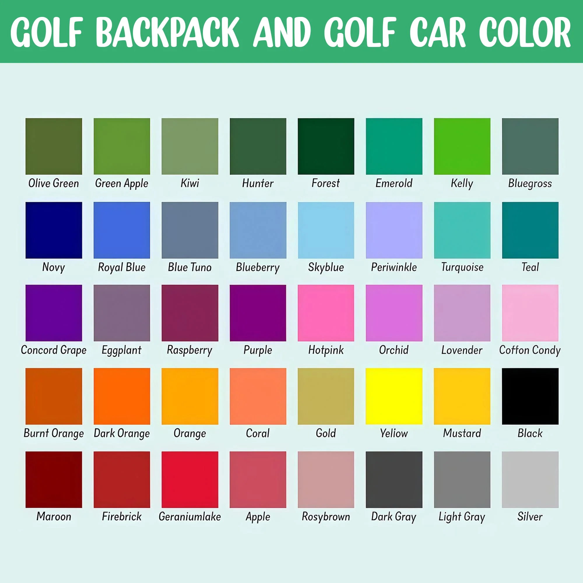 Golf Backpack Acrylic Ornament Personalized Gift Golf Lovers HO82 900510 - Image 6