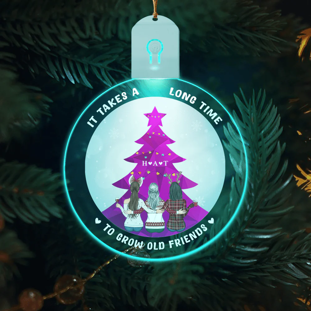 Grow An Old Friend For Besties Led Acrylic Ornament For Besties HO82 893250 - Image 6