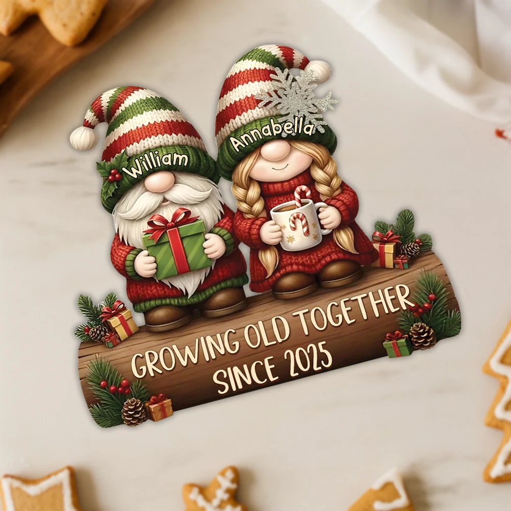 Growing Old Together Wooden Plaque Personalized Gift For Couple HO82 900710 - Image 5