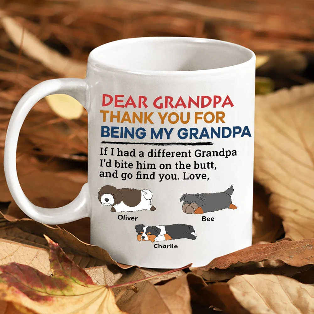 Happy Father's Day Bite The Butt Mug Personalized Gift HO82 890708 - Image 5