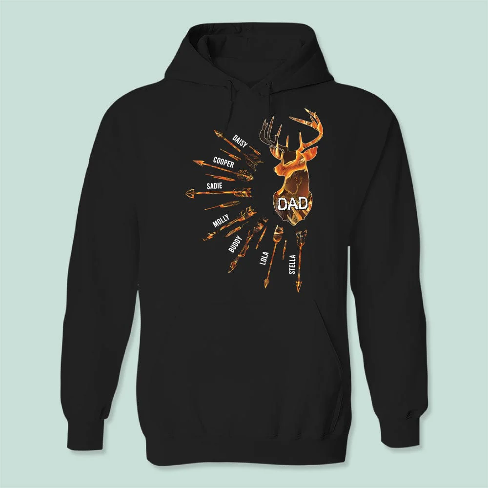 Happy Father's Day Hunting Dad Grandpa Shirt N304 889210 - Image 3