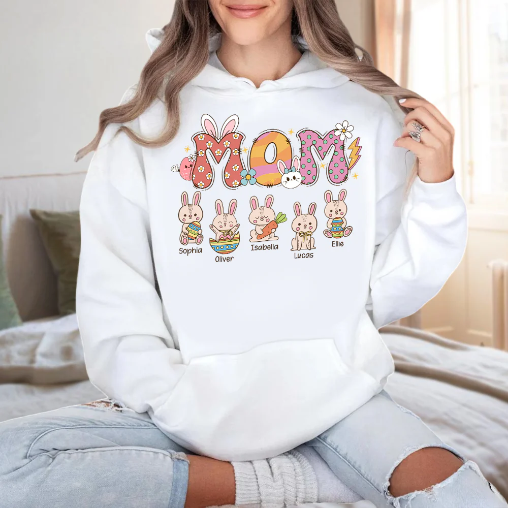 Happy Mother's Day Bunny Gigi Easter Gigi Bright Shirt Personalized Gift HO82 893526 - Image 4