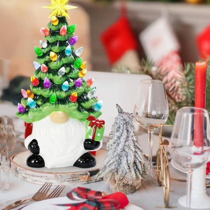 Holiday Lighted Christmas Gnome Tree Best Gift For Family HO82 894892 - Image 3