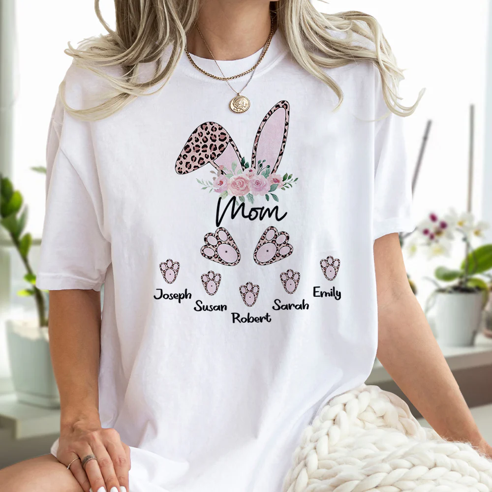 Home Is A Hug From Grandma Bright Shirt Personalized Gift For Mother's Day HO82 893624 - Image 3