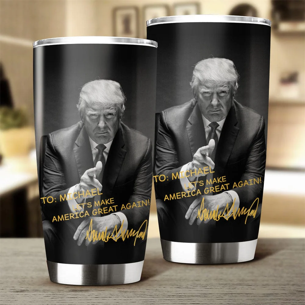 Let's Make America Great Again Fat Tumbler Personalized Gift HO82 890730 - Image 4