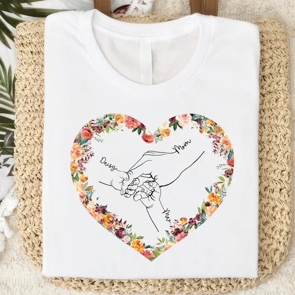 Love Heart Happy Mother's Day Shirt Personalized Gift T286 890376 - Image 2