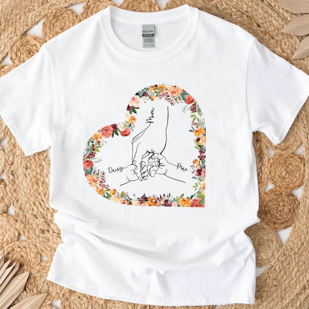 Love Heart Happy Mother's Day Shirt Personalized Gift T286 890376 - Image 5