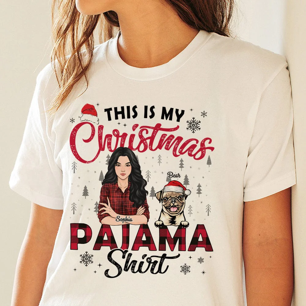 My Christmas Pawjama Dog Shirt Personalized Gift N304 889832
