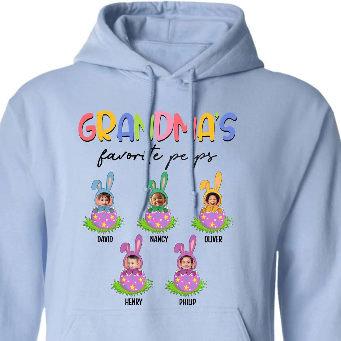 Nana Grandma Favorite Peeps Bright Shirt Personalized Gift For Mother's Day HO82 893564 - Image 5