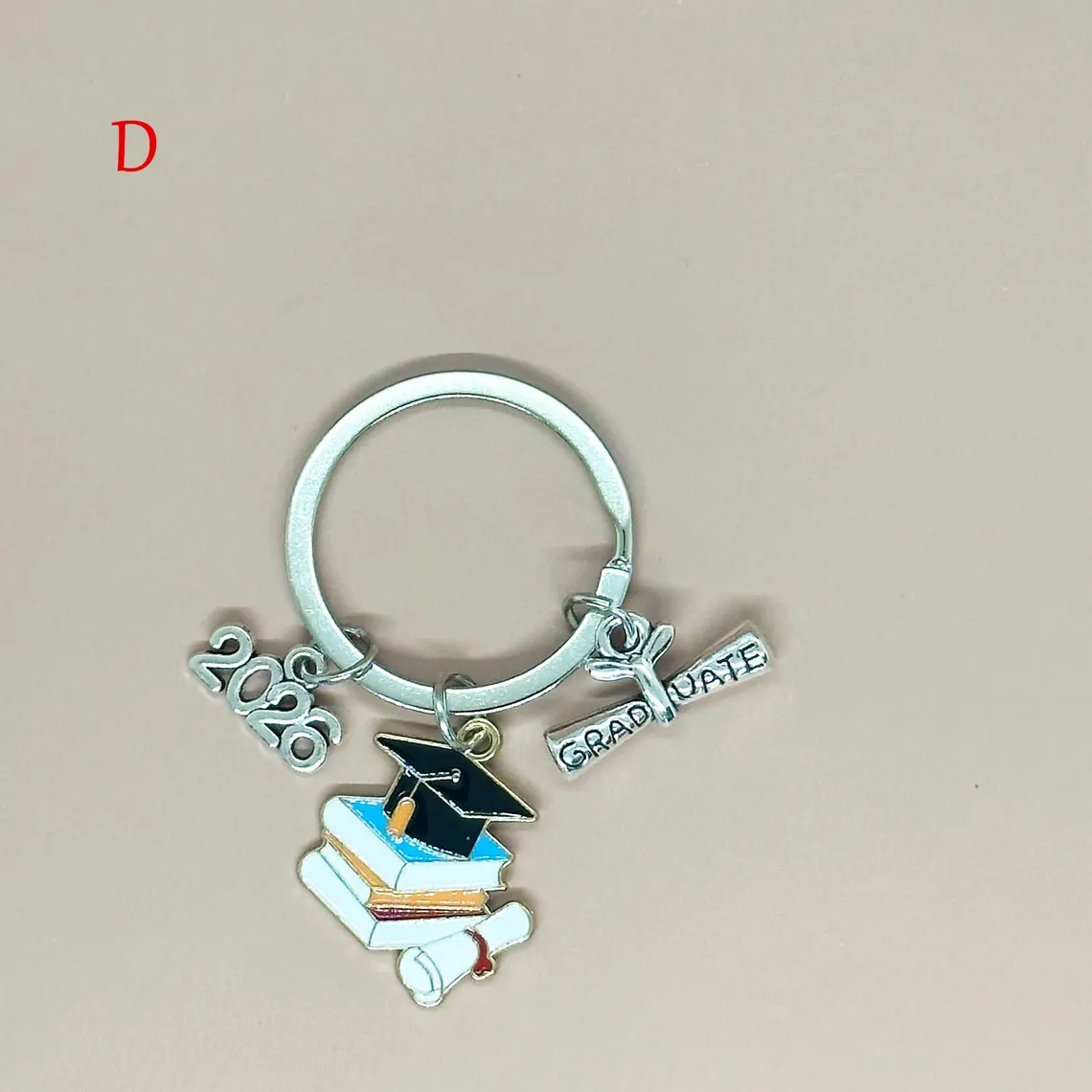Personalized 2026 Graduation Metal Keychain, Gift for Graduates HO82 901530 - Image 5