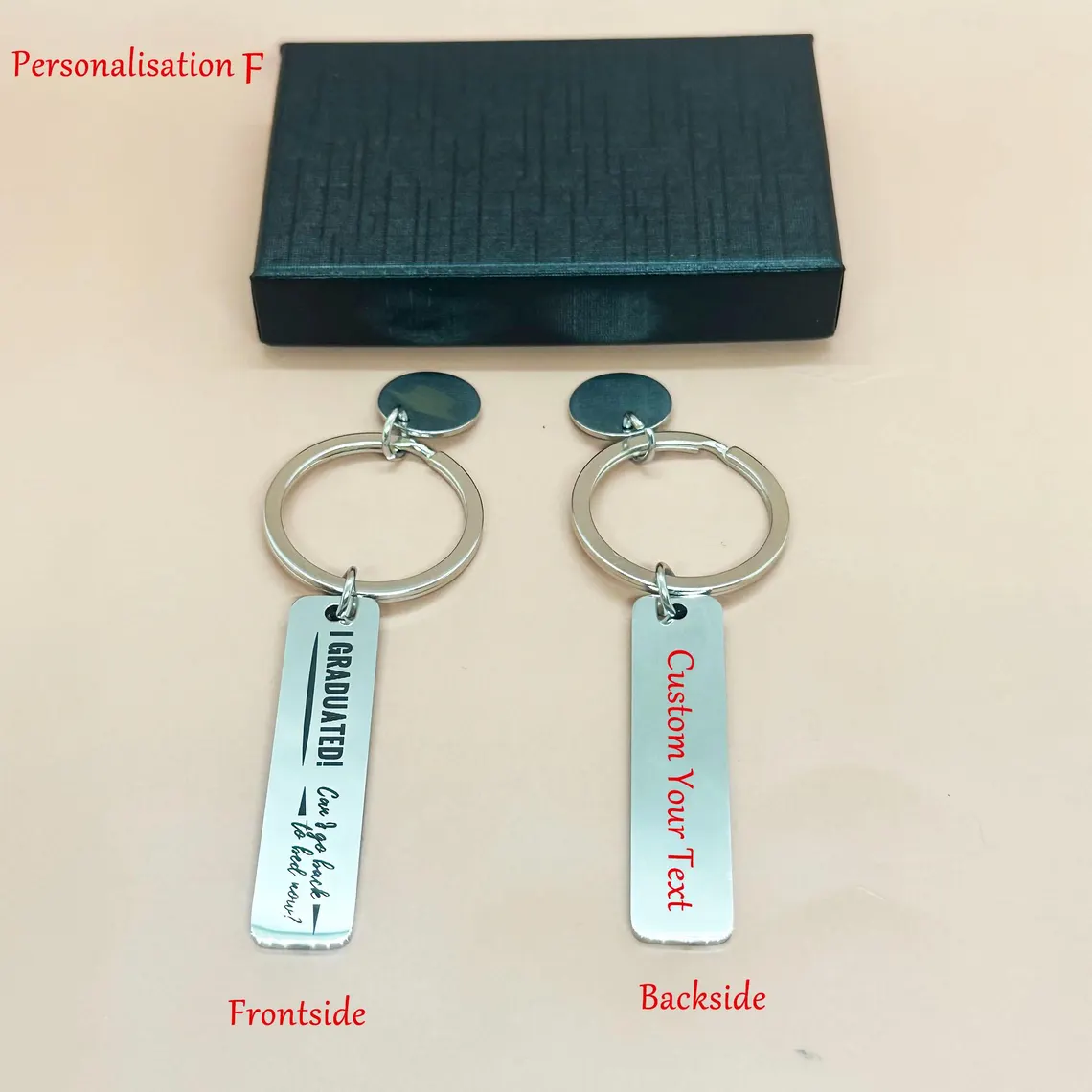 Personalized 2026 Graduation Metal Keychain, Gift for Graduates HO82 901530 - Image 7