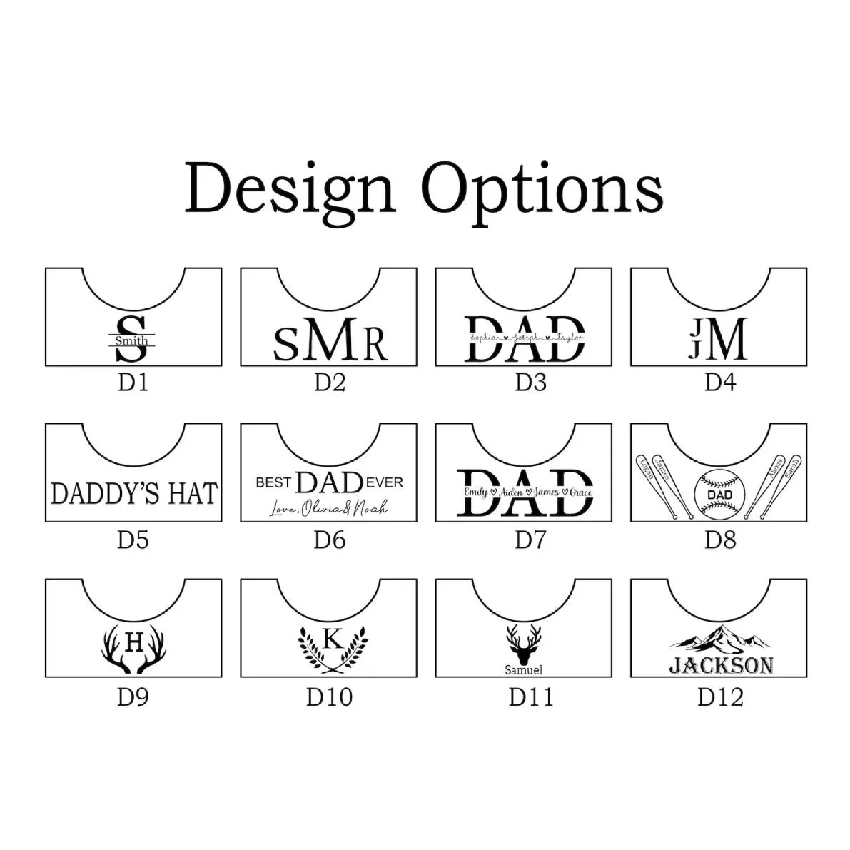 Personalized Best Dad Ever Engraved Hat Holder - Gift For Dad, Father's Day Gift HO82 902658 - Image 2