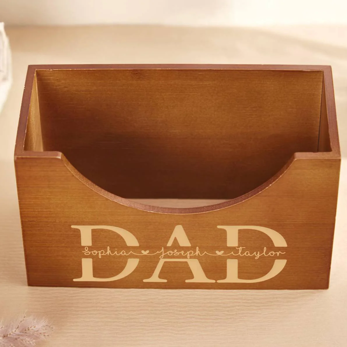 Personalized Best Dad Ever Engraved Hat Holder - Gift For Dad, Father's Day Gift HO82 902658 - Image 5