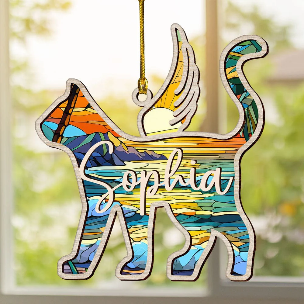 Personalized Cat Breed Memorial Suncatcher Personalized Gift N304 889738