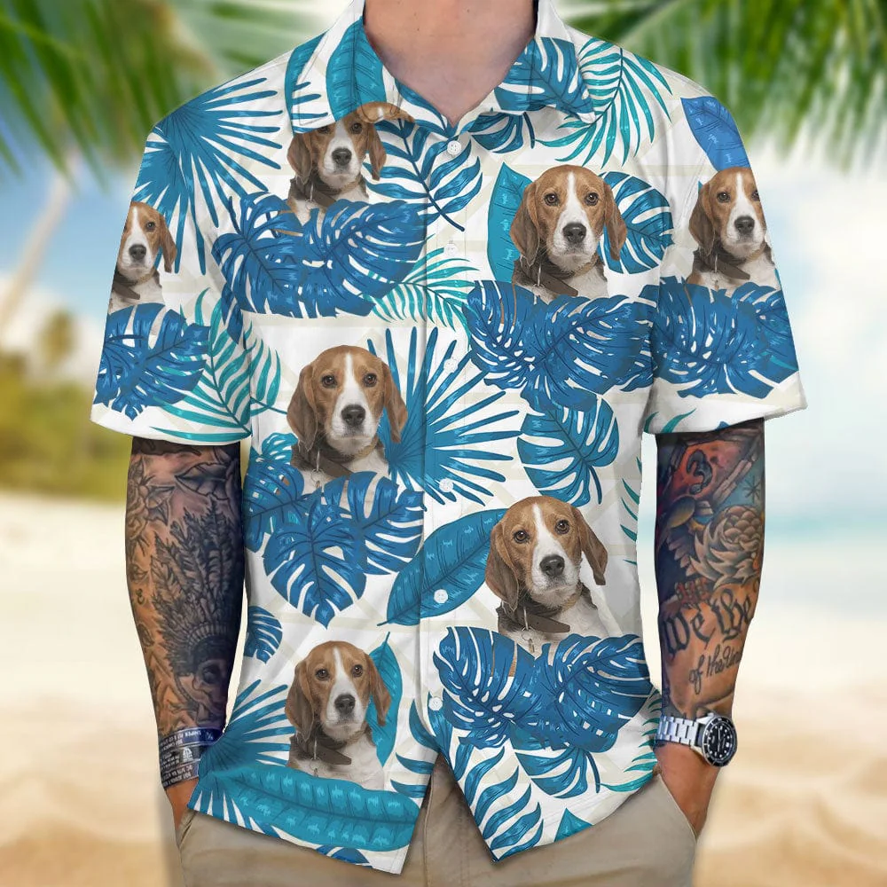 Personalized Dog Clipart Dog For Summer Trip Hawaii Shirt T368 889484 - Image 2