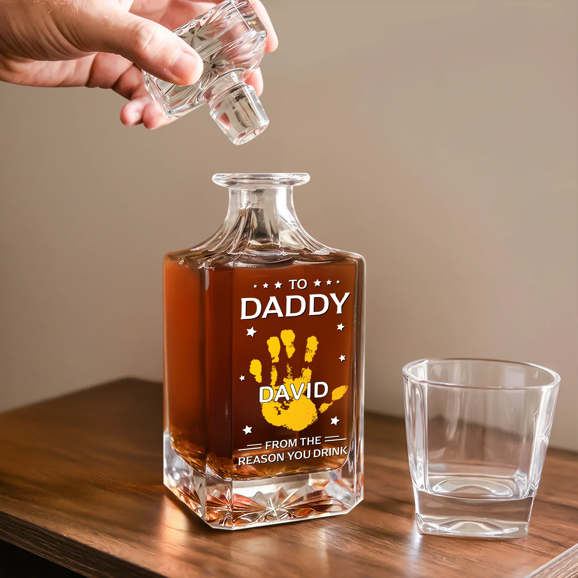 Personalized From The Reasons You Drink Decanter Gift For Dad, Grandpa HO82 894462 - Image 5