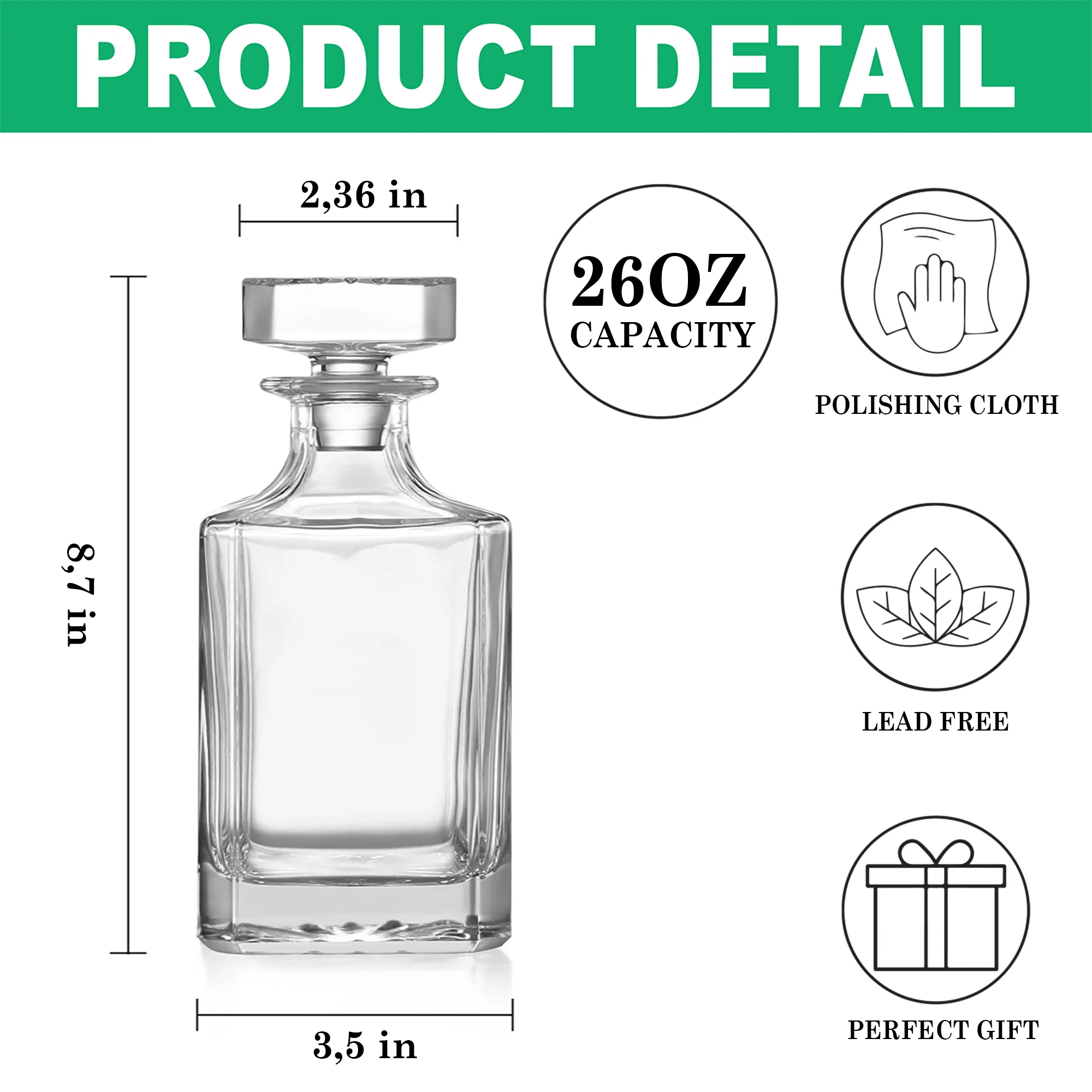 Personalized From The Reasons You Drink Decanter Gift For Dad, Grandpa HO82 894462 - Image 7