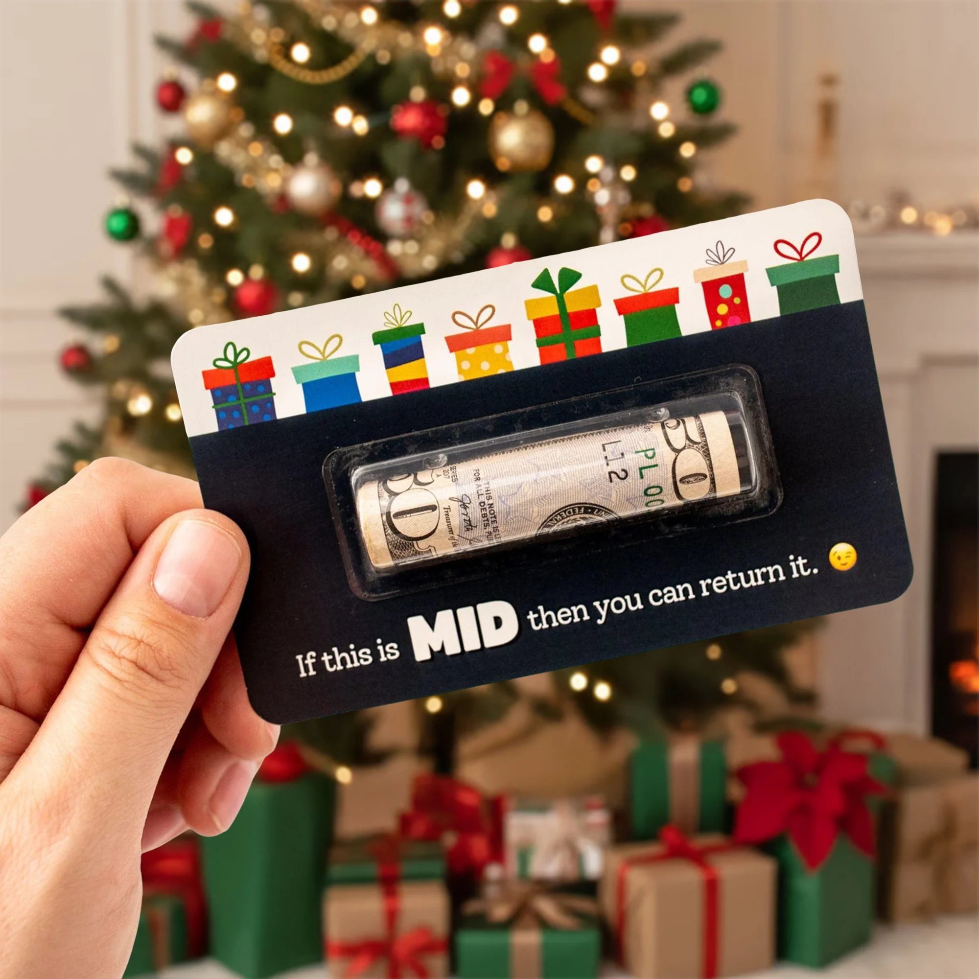 Personalized Funny Gift Merry Christmas Money Holder Card HO82 900542 - Image 6