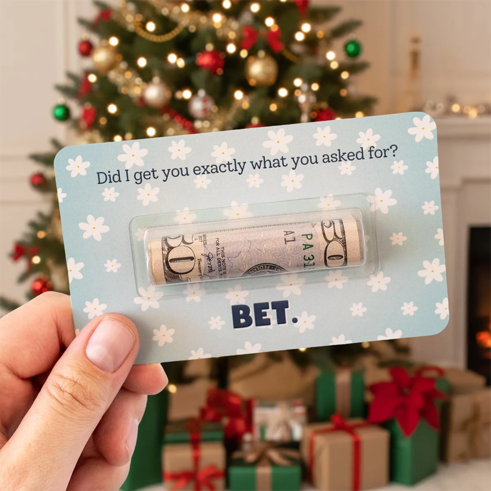 Personalized Funny Merry Money Holder Card Gift For Birthday, Holiday, Christmas HO82 900544 - Image 2