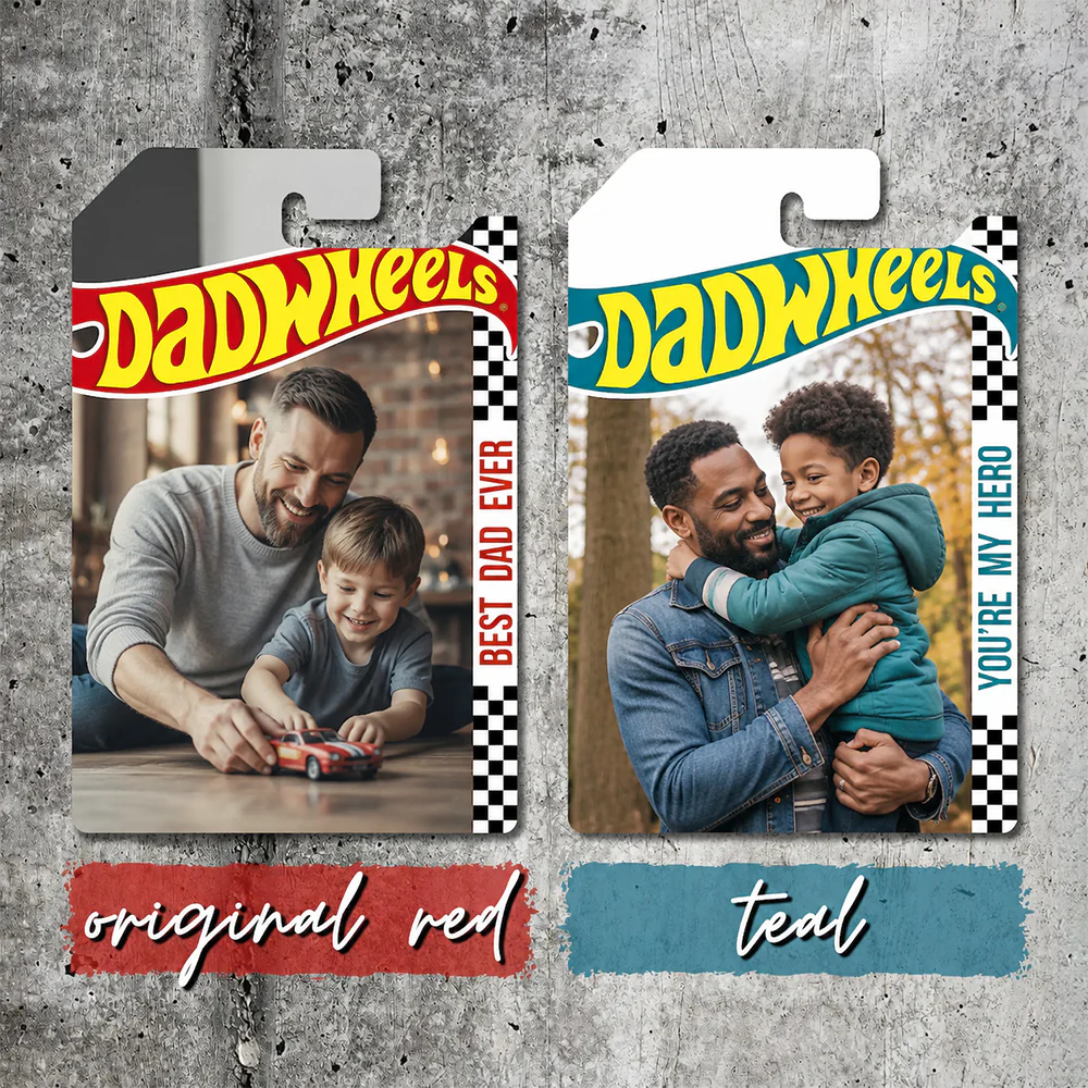 Personalized Dad Wheels Packaging for Dad, Father's Day Custom Collector Gift HO82 902564 - Image 5