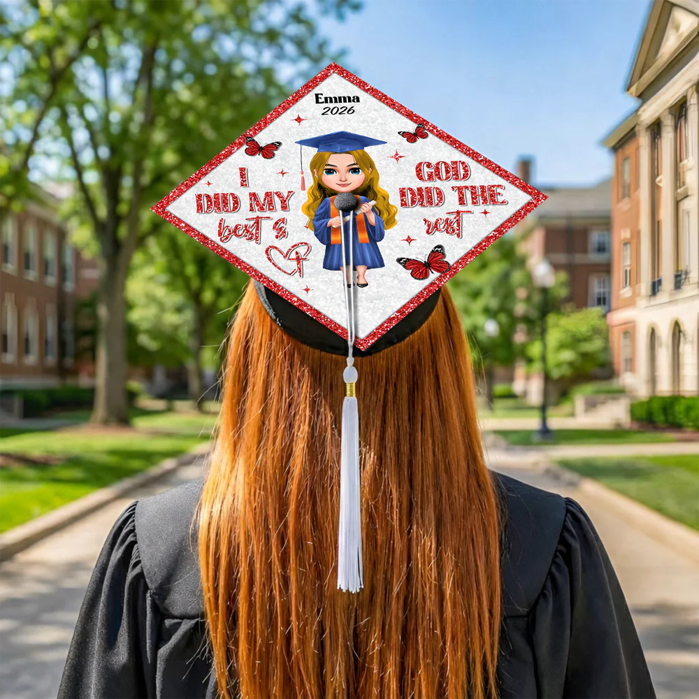 Personalized I Did My Best Graduation Cap Topper HO82 901566 - Image 4