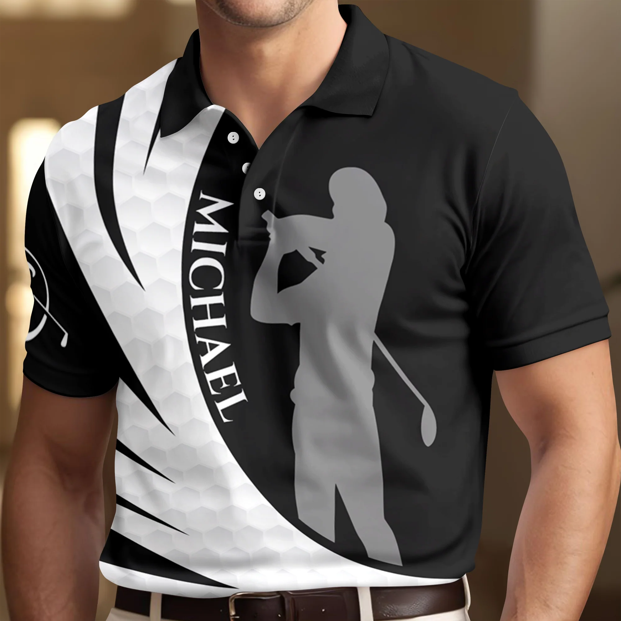 Personalized I Made A Bogey On Every Hole Funny Golf Polo Shirt, Simple Golf Shirt Design With Sayings HO82 900822 - Image 7