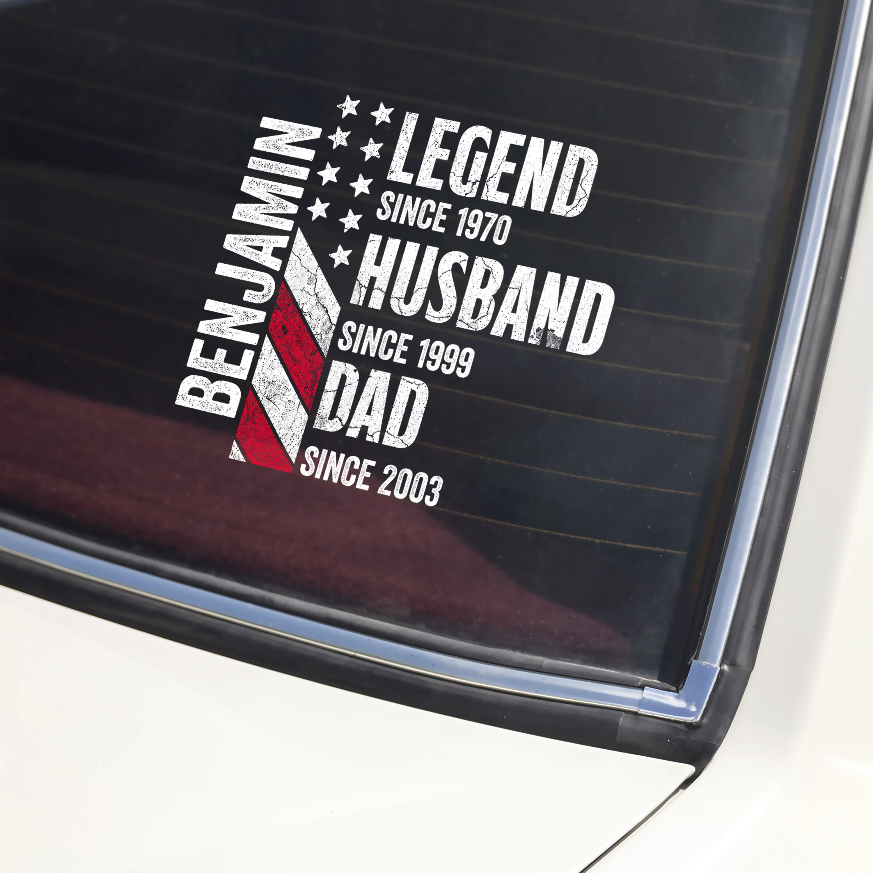 Personalized Legend Husband Dad Grandpa Car Sticker – Personalized Family Gift HO82 902372 - Image 3