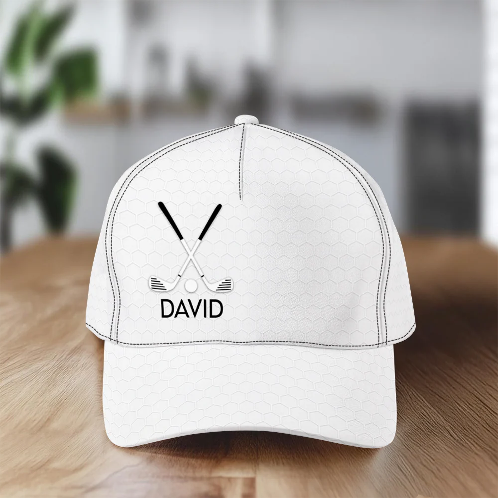 Personalized Name Classic Cap, Unique Golf Enthusiast Gift, Gift For Golf Lovers, Dad, Father's Day HO82 902344 - Image 2