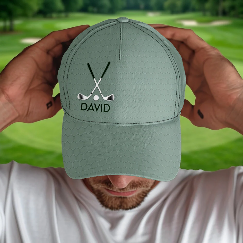 Personalized Name Classic Cap, Unique Golf Enthusiast Gift, Gift For Golf Lovers, Dad, Father's Day HO82 902344 - Image 3