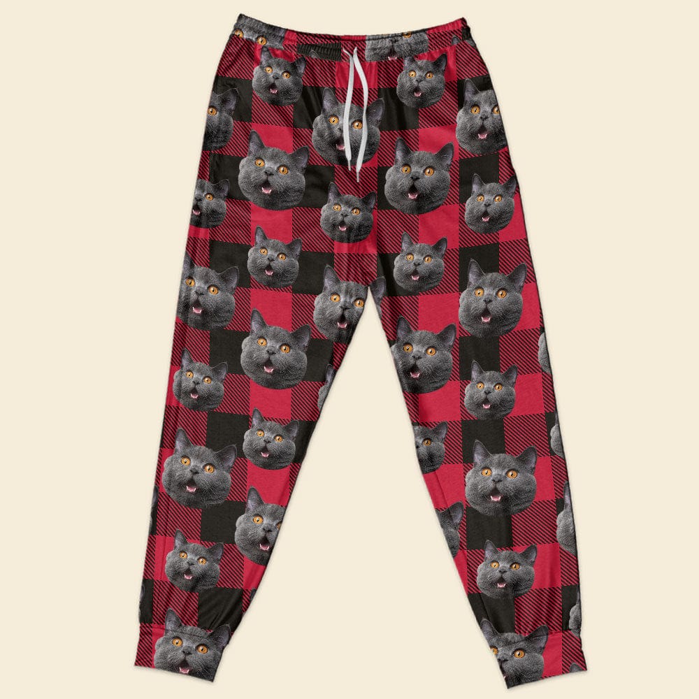 Personalized Pet Photo Family For Cat Lovers Sleepwear HO82 N304 889732 - Image 3