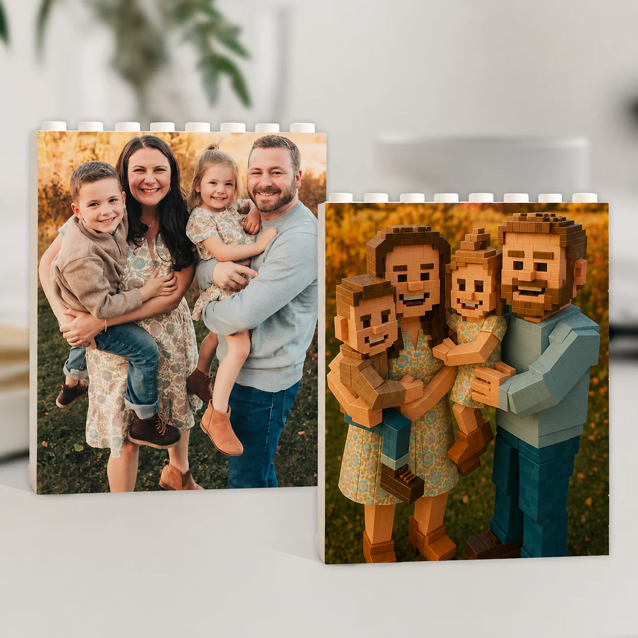 Personalized Photo Building Brick Block - Father's Day Dad Gift HO82 902596 - Image 7