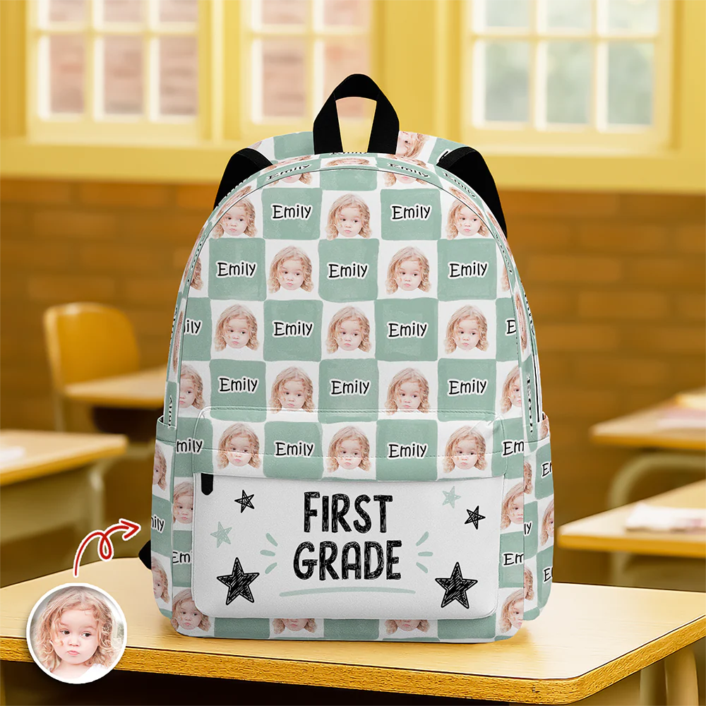 Personalized Photo & Name Backpack - Gift for Kids, Back to School HO82 902764 - Image 3