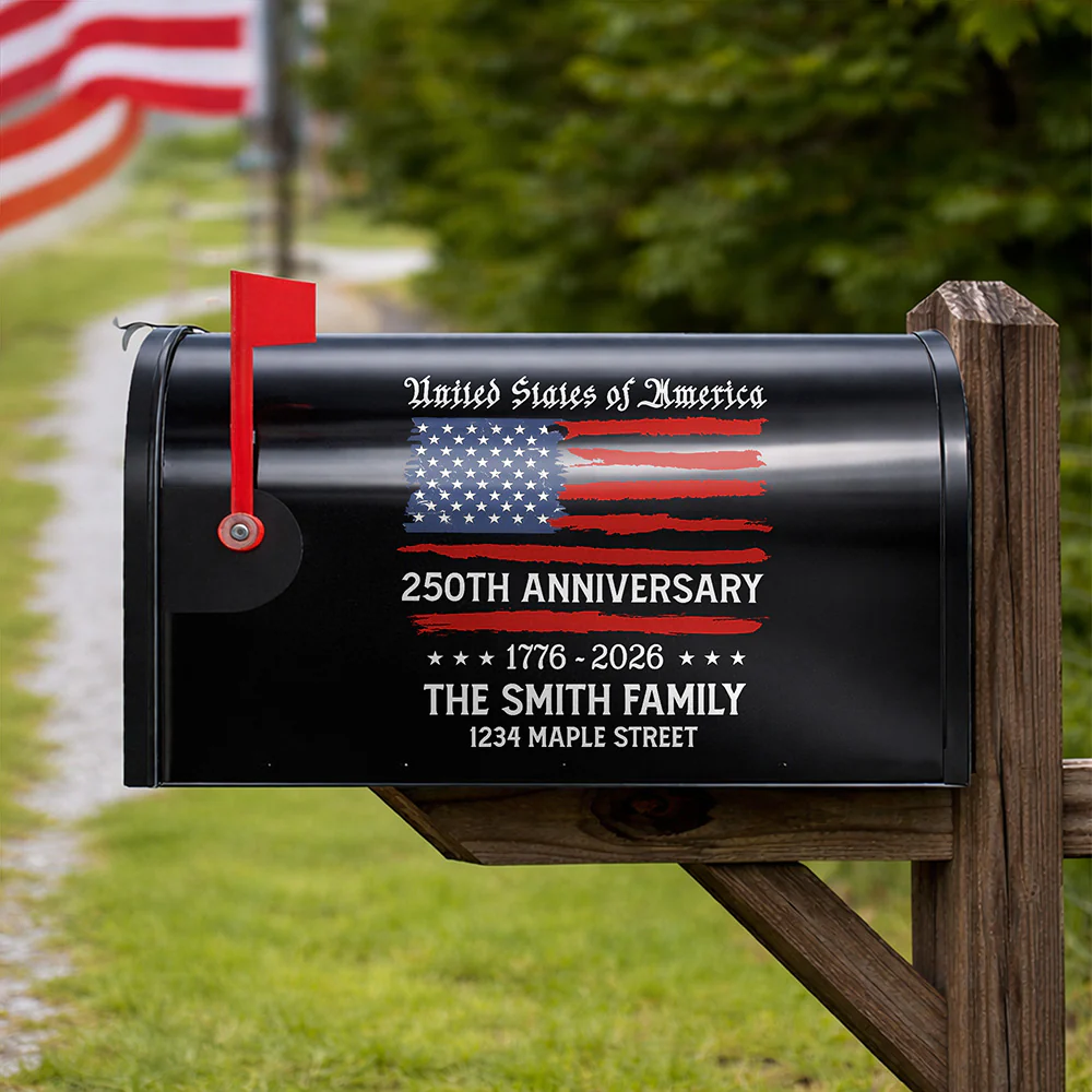 Personalized USA 250th Anniversary Mailbox Decal HO82 901006 - Image 6