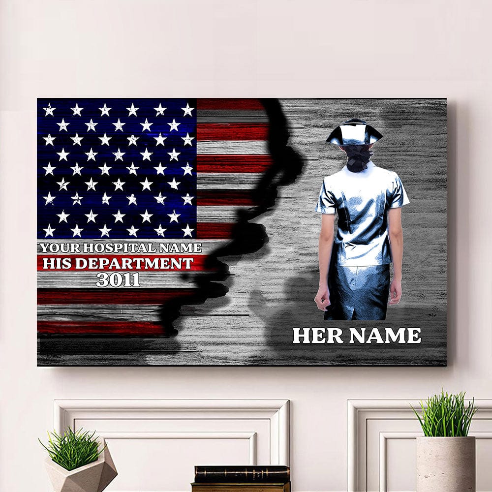 Customized With Unit And Number Doctor Canvas Personalized Gift NA29 889616 - Image 3