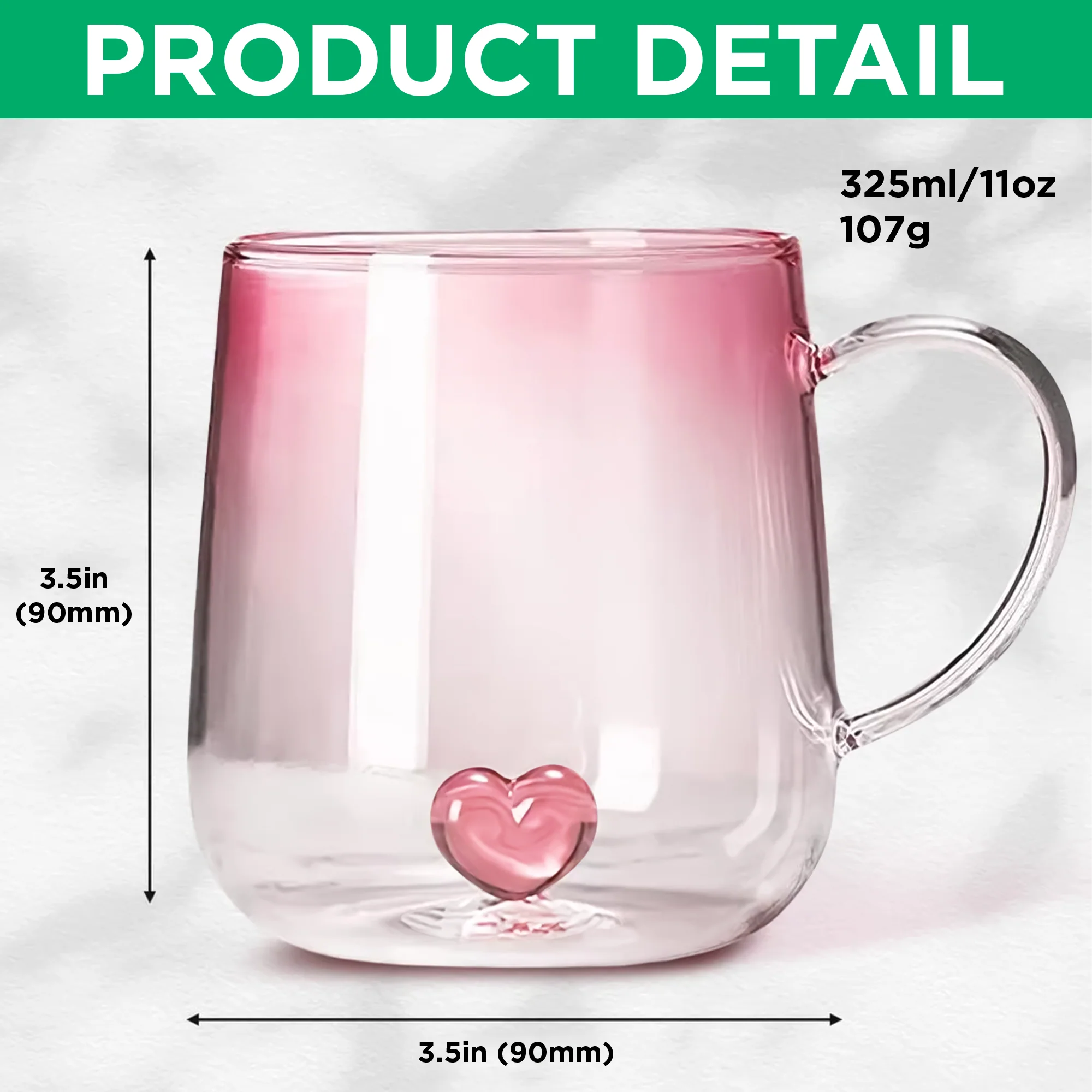 Personalized You Are Beautiful Flower Pink Gradient Glass Mug - Gift For Mom, Sister, Grandma, Mother's Day HO82 901752 - Image 5