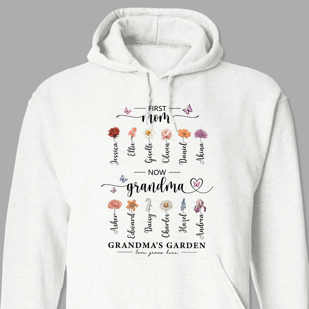 Grandma's Garden Mother's Day Shirt Personalized Gift T286 890310 - Image 4
