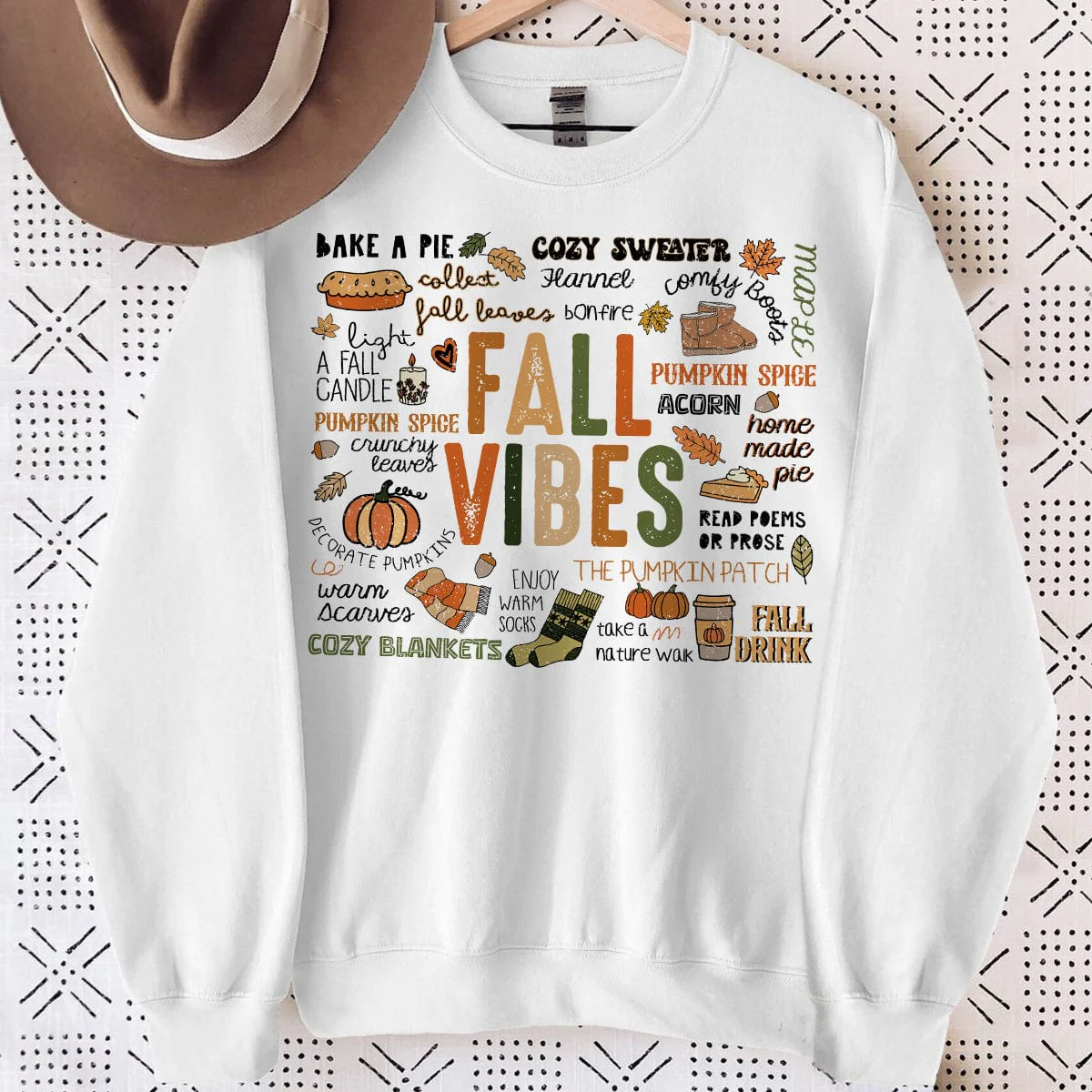 Retro Fall Vibes Autumn Gift Thanksgiving Gift Bright Shirt HO82 893186 - Image 6