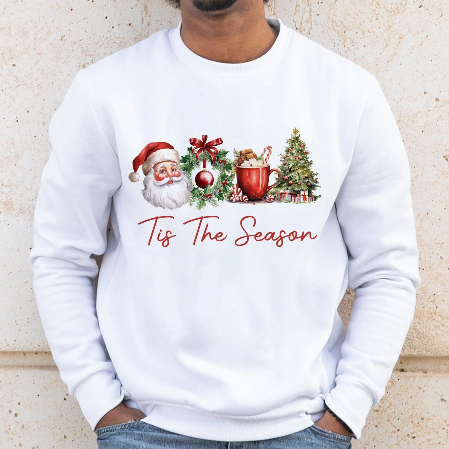 Tis The Season Christmas Sweatshirt HO82 893210 - Image 6