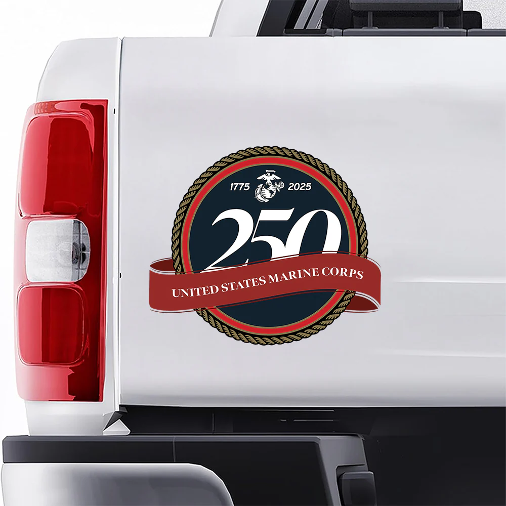 United States Marine Corps 250th Birthday Seal Car Sticker HO82 900738 - Image 6