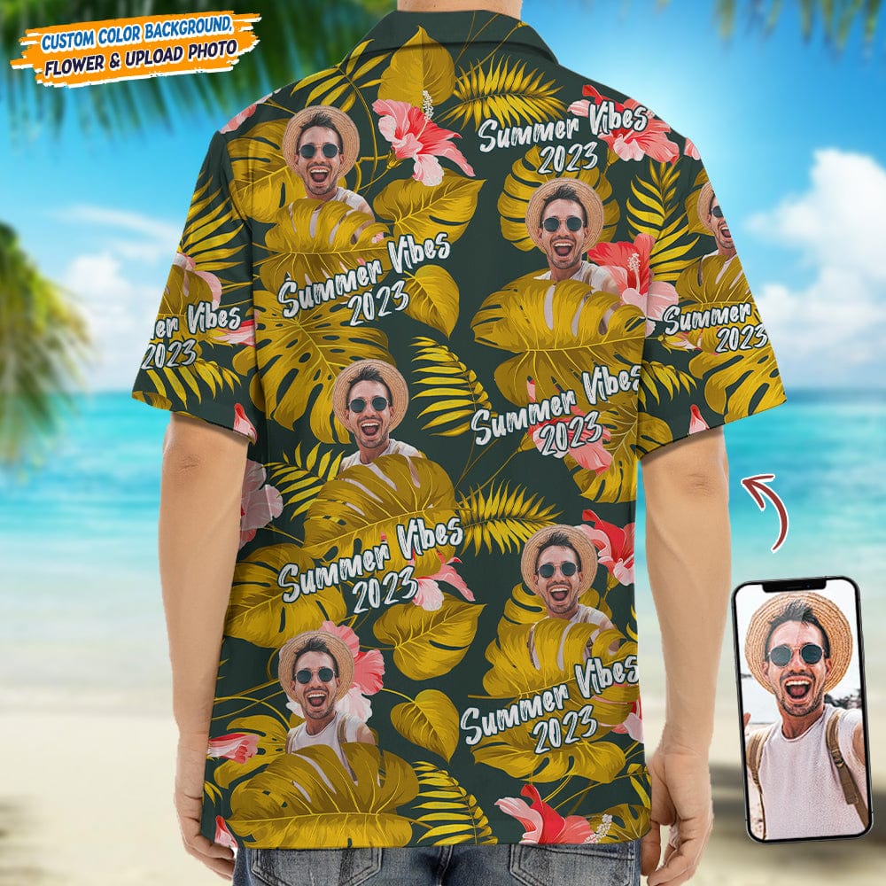 Upload Human Photo Summer Viber Hawaii Shirt N304 889328 - Image 2