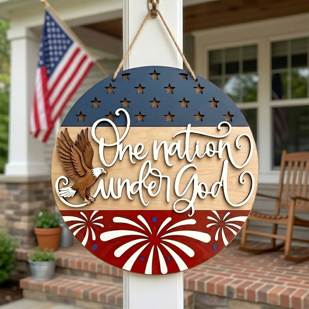 USA 250th Anniversary Semiquincentennial 1776-2026 Layer Wood Sign HO82 902820 - Image 5