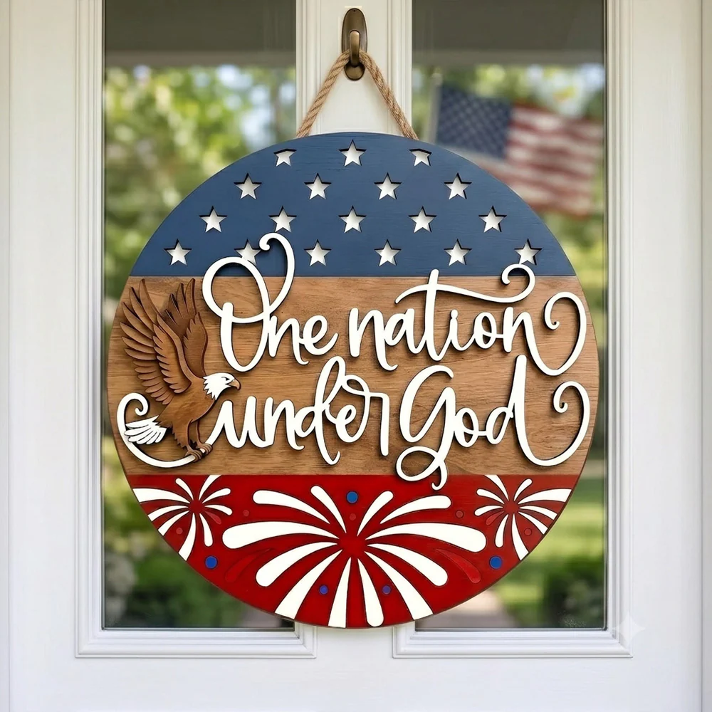 USA 250th Anniversary Semiquincentennial 1776-2026 Layer Wood Sign HO82 902820 - Image 7