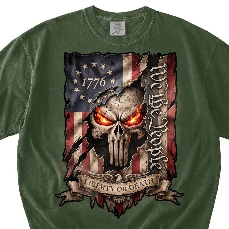We The People USA Patriotic 250th Anniversary Comfort Shirt HO82 902668 - Image 3