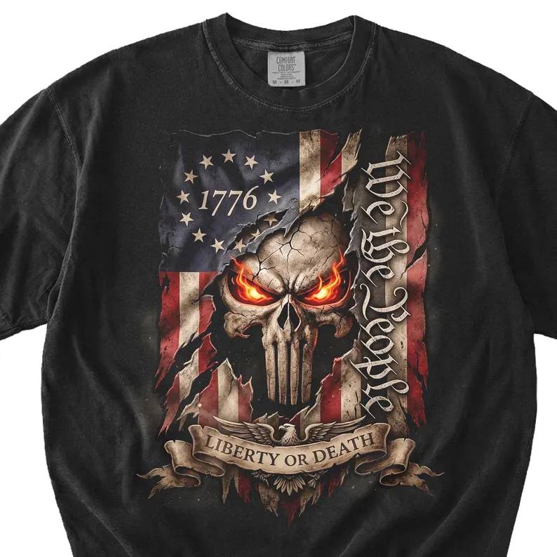 We The People USA Patriotic 250th Anniversary Comfort Shirt HO82 902668 - Image 8