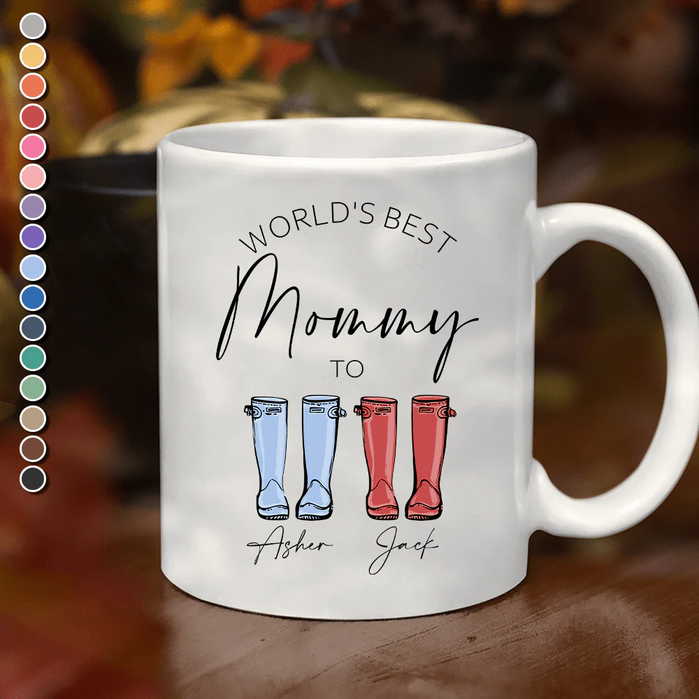 World's Best Mommy Mother's Day Mug Personalized Gift DA199 890308 - Image 2