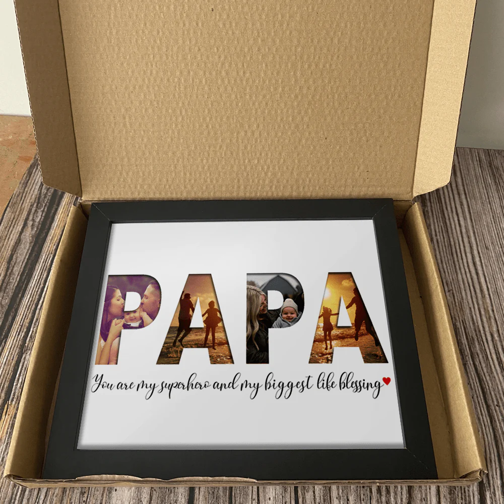 You Are My Superhero Family Picture Frame - Image 3