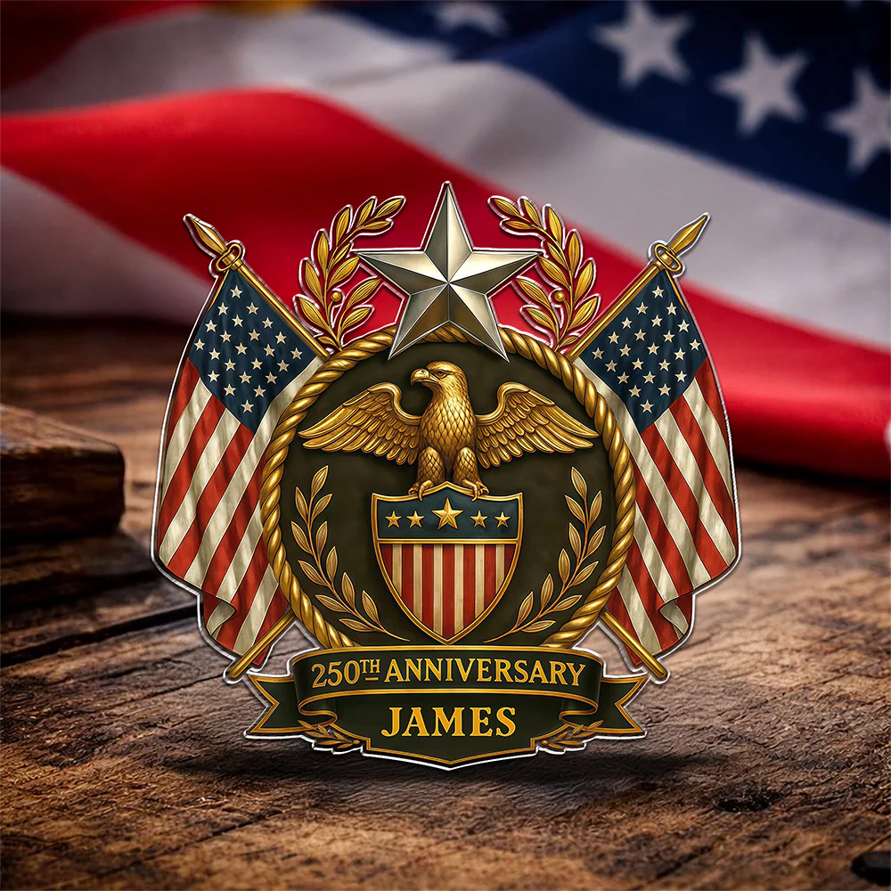 Personalized America 250th Anniversary Acrylic Pin HA75 920966 - Image 6