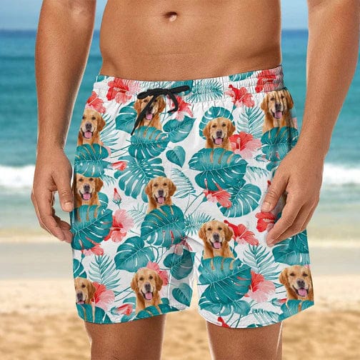 Personalized Beach Short Upload Photo Dog Cat For Men N369 888378 120728 - Image 9